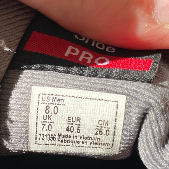 Vans Berle Pro (Croc) Black Suede Skateboard Shoes Mens Size 8 - Picture 14 of 14